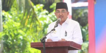 Bupati UAS Resmikan Pos Pemadam Kebakaran di Kecamatan Betara
