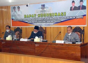 Wabup Hairan Pimpin Rapat Koordinasi Percepatan Implementasi Pembentukan MPP