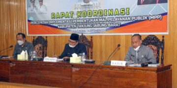 Wabup Hairan Pimpin Rapat Koordinasi Percepatan Implementasi Pembentukan MPP