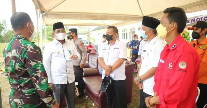 Bupati UAS Sambut Baik Adanya Aplikasi Sistem Analisa Pengendalian Karhutla Digital