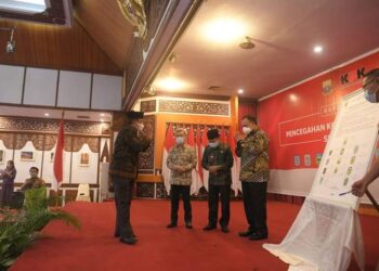 Dihadiri Ketua KPK, Bupati UAS Ikuti Rapat Koordinasi Pencegahan Korupsi