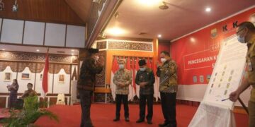 Dihadiri Ketua KPK, Bupati UAS Ikuti Rapat Koordinasi Pencegahan Korupsi