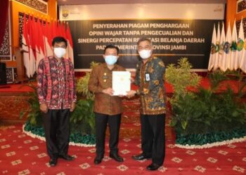 Terima Opini WTP,  Al Haris: Kerja Sesuai Aturan, Evaluasi dan Jelas Tahapan