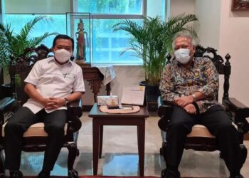 Al Haris Usulkan Anggaran Jembatan Sungai Rambut Rp 280 M ke Kementerian PUPR