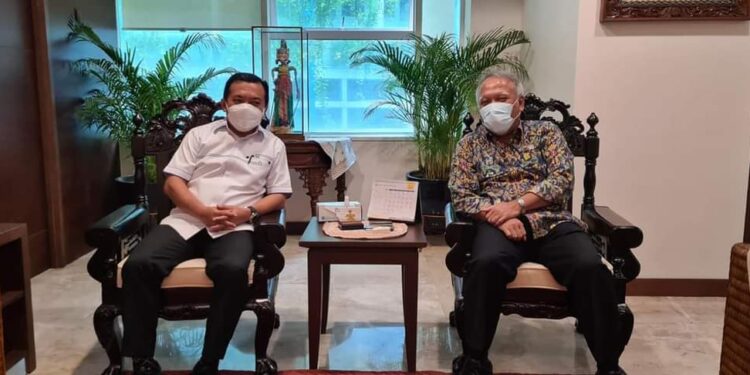 Al Haris Usulkan Anggaran Jembatan Sungai Rambut Rp 280 M ke Kementerian PUPR