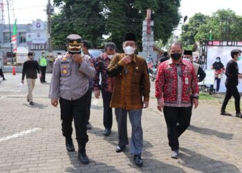 Wagub Abdullah Sani Apresiasi Polda Jambi Laksanakan Vaksinasi untuk Pelajar dan Masyarakat