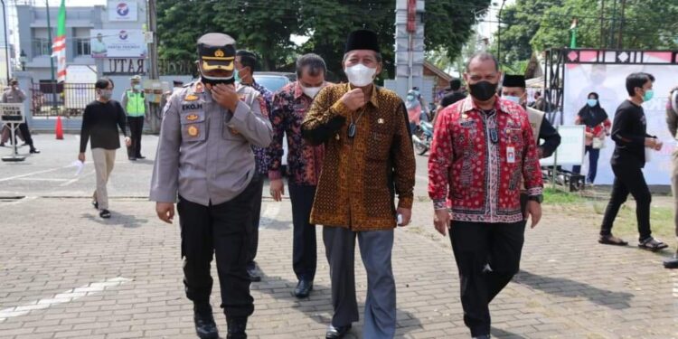 Wagub Abdullah Sani Apresiasi Polda Jambi Laksanakan Vaksinasi untuk Pelajar dan Masyarakat
