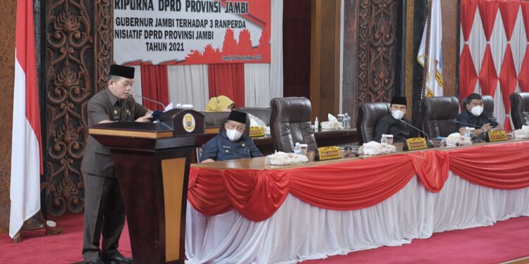 Al Haris Dukung Ranperda Kearsipan dan Disabilitas, Inisiatif DRPRD Provinsi Jambi