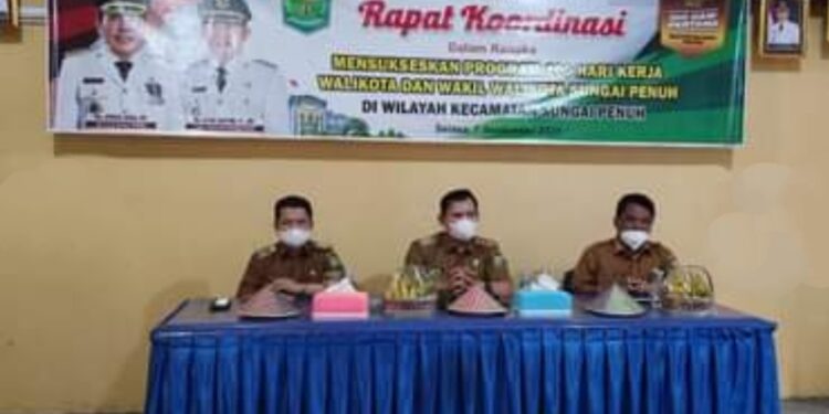 Wako Ahmadi Berkantor di Kecamatan Sungai Penuh