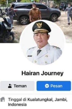 Beredar Akun Facebook Mengatasnamakan Wabup Tanjabbarat, Wabup Hairan : Itu Akun Bodong