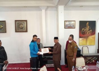 Bupati Adirozal Sambut Para Atlet Kontingen Kerinci