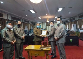 Wako-Dewan Tanda Tangani Nota Kesepakatan Bersama Rancangan Perubahan KUA-PPAS APBD 2021