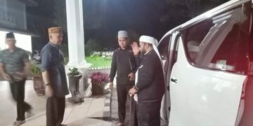 Bupati Adirozal Sambut Kunjungan Walikota Bengkulu