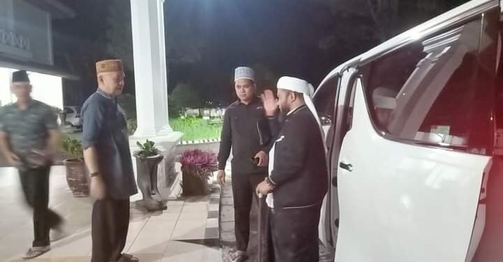 Bupati Adirozal Sambut Kunjungan Walikota Bengkulu