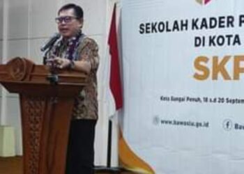 Wako Ahmadi Hadiri Pembukaan Sekolah Kader Pengawas Partisipatif Bawaslu