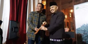 Bupati Adirozal Sambut Kunjungan Pangdam II/Sriwijaya