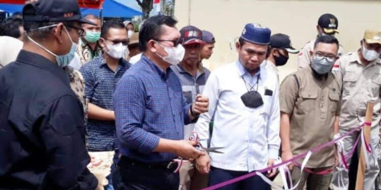 Wako Ahmadi Resmikan Pasar Ternak Sungai Sirah