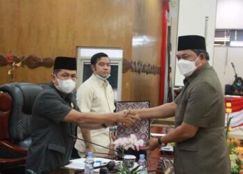 Wabup Hairan Ikuti Rapat Paripurna Kedua DPRD Tanjab Barat