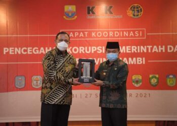 Gubernur Jambi Al Haris Gandeng KPK  Berantas Korupsi