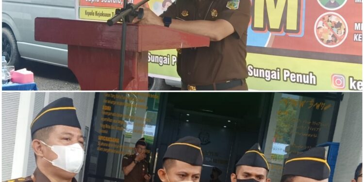 Dihadiri Kejati Jambi, Kejari Sungai Penuh Gelar Vaksinasi Massal