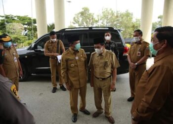 Kunjungan Kerja Gubernur Jambi Disambut Walikota Sungai Penuh