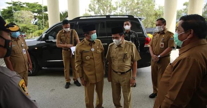 Kunjungan Kerja Gubernur Jambi Disambut Walikota Sungai Penuh