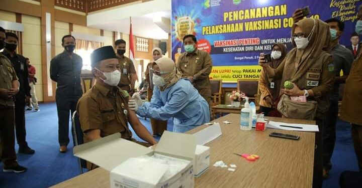 Pemkot Sungai Penuh Canangkan Vaksinasi Covid-19