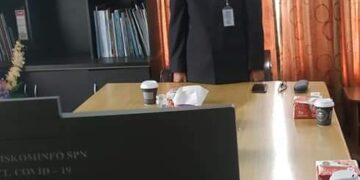 Pj Sekda Alpian Ikuti Prosesi Pelantikan Pj Gubernur Jambi