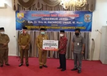 Kunjungan dan Silaturahmi Gubernur Jambi Disambut Bupati Kerinci