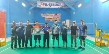 Wabup dan Sekda Kerinci Olahraga Bersama Forkopimda di Desa Sebukar