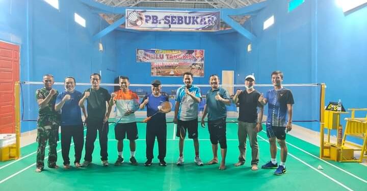 Wabup dan Sekda Kerinci Olahraga Bersama Forkopimda di Desa Sebukar