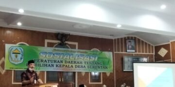 Sekda Asraf Buka Sosialisasi Tentang Pemilihan Kepala Desa Serentak
