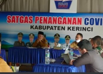 Wabup Ami Taher Hadiri Rapat Evaluasi Penanganaan Covid-19