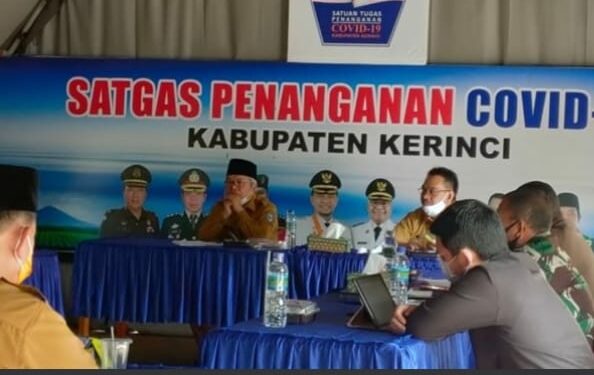 Wabup Ami Taher Hadiri Rapat Evaluasi Penanganaan Covid-19