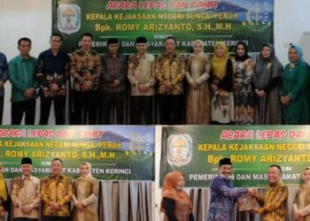 Pemkab Kerinci Gelar Acara Lepas Pamit Kajari Sungai Penuh Romy Arizyanto