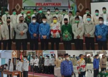 Bupati Adirozal Hadiri Pelantikan Pimpinan Daerah Pemuda Muhammadiyah Kabupaten Kerinci