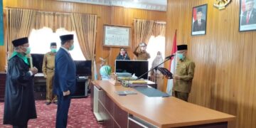 Asraf Kembali di Lantik Adirozal Jabat Pj Sekda Kerinci