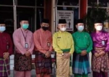 Bupati Kerinci Adirozal Pimpin Upacara Hut Bank 9 Jambi