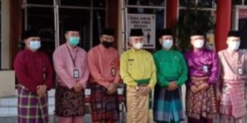 Bupati Kerinci Adirozal Pimpin Upacara Hut Bank 9 Jambi