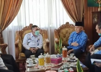 Adirozal Terima Kunjungan Kakanwil Kemenkum HAM Jambi