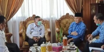 Adirozal Terima Kunjungan Kakanwil Kemenkum HAM Jambi