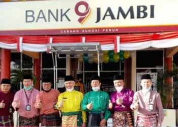Bupati Kerinci Adirozal Pimpin Upacara Peringatan HUT Ke-58 Bank Jambi Cabang Sungai Penuh