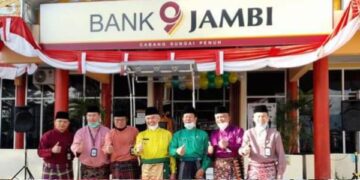 Bupati Kerinci Adirozal Pimpin Upacara Peringatan HUT Ke-58 Bank Jambi Cabang Sungai Penuh