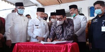 Pemkab Kerinci Serahkan Sisa Aset Ke Pemkot Sungai Penuh disaksikan KPK RI, Kemendagri dan Sekda Provinsi Jambi