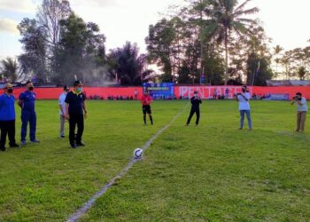 Pj Sekda Kerinci Asraf Buka Secara Resmi Turnamen Cup 1 Pentagen