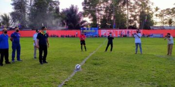Pj Sekda Kerinci Asraf Buka Secara Resmi Turnamen Cup 1 Pentagen