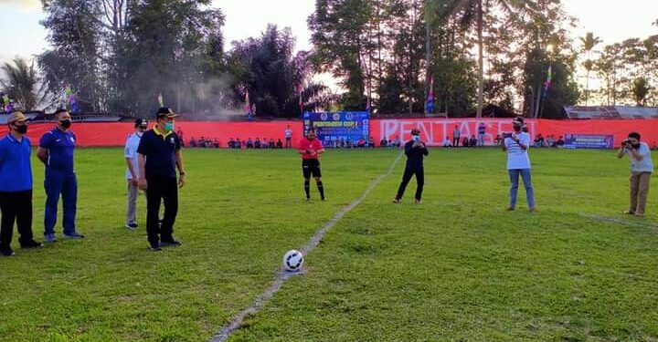 Pj Sekda Kerinci Asraf Buka Secara Resmi Turnamen Cup 1 Pentagen