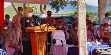 Adirozal Hadiri Acara Vaksinasi Massal Covid 19 di Kerinci, Dibuka Langsung Pj.Gubernur Jambi