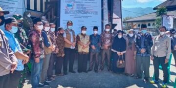 Hadiri Vaksinasi Massal Dua Kecamatan