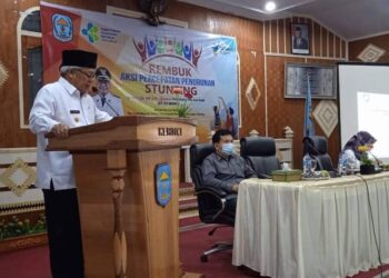 Wakil Bupati Ami Taher Buka Acara Rembuk Aksi Percepatan Penurunan Stunting